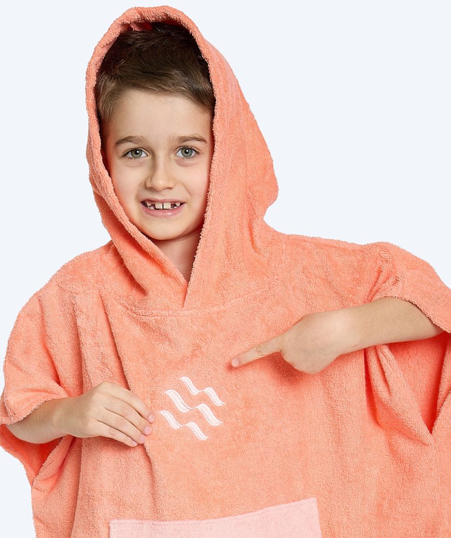 Watery Badeponcho für Junioren (6-15) - Baumwolle - Atlantic Rosa - Image 6