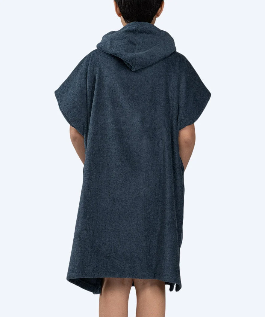 Watery Badeponcho für Junioren (6-15) - Baumwolle - Donkerblau - Image 8