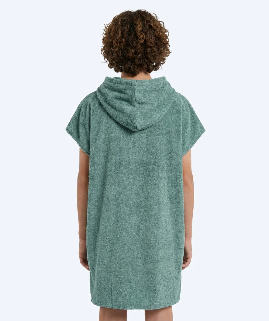 Watery Badeponcho für Junioren (6-15) - Baumwolle - Forrest Green - Image 3