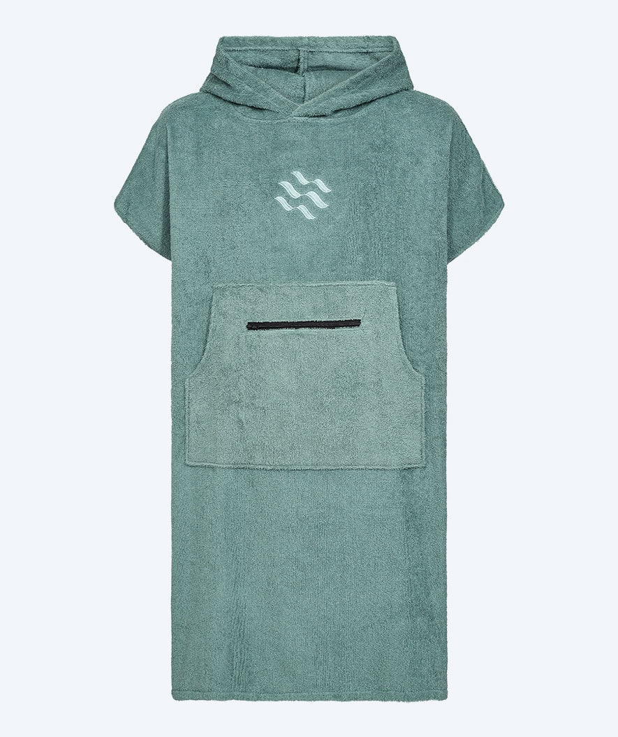 Watery Badeponcho für Junioren (6-15) - Baumwolle - Forrest Green - Image 7