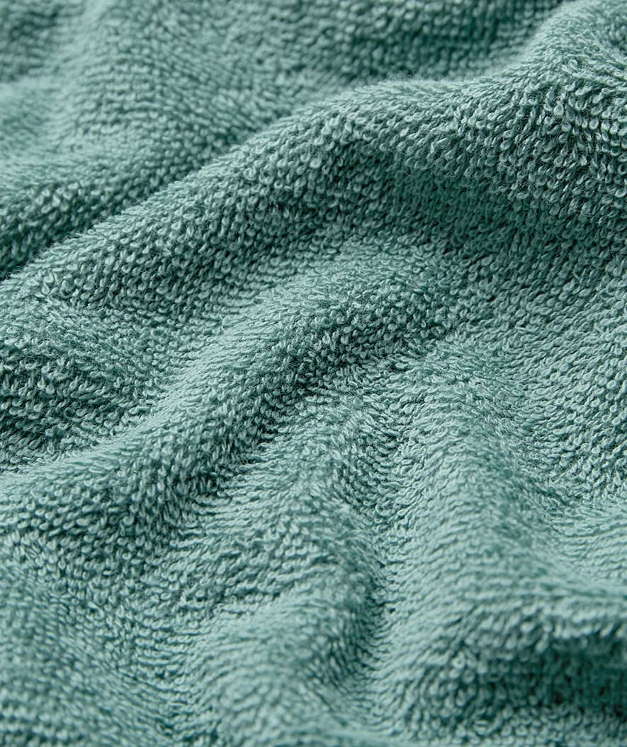 Watery Badeponcho für Junioren (6-15) - Baumwolle - Forrest Green - Image 9