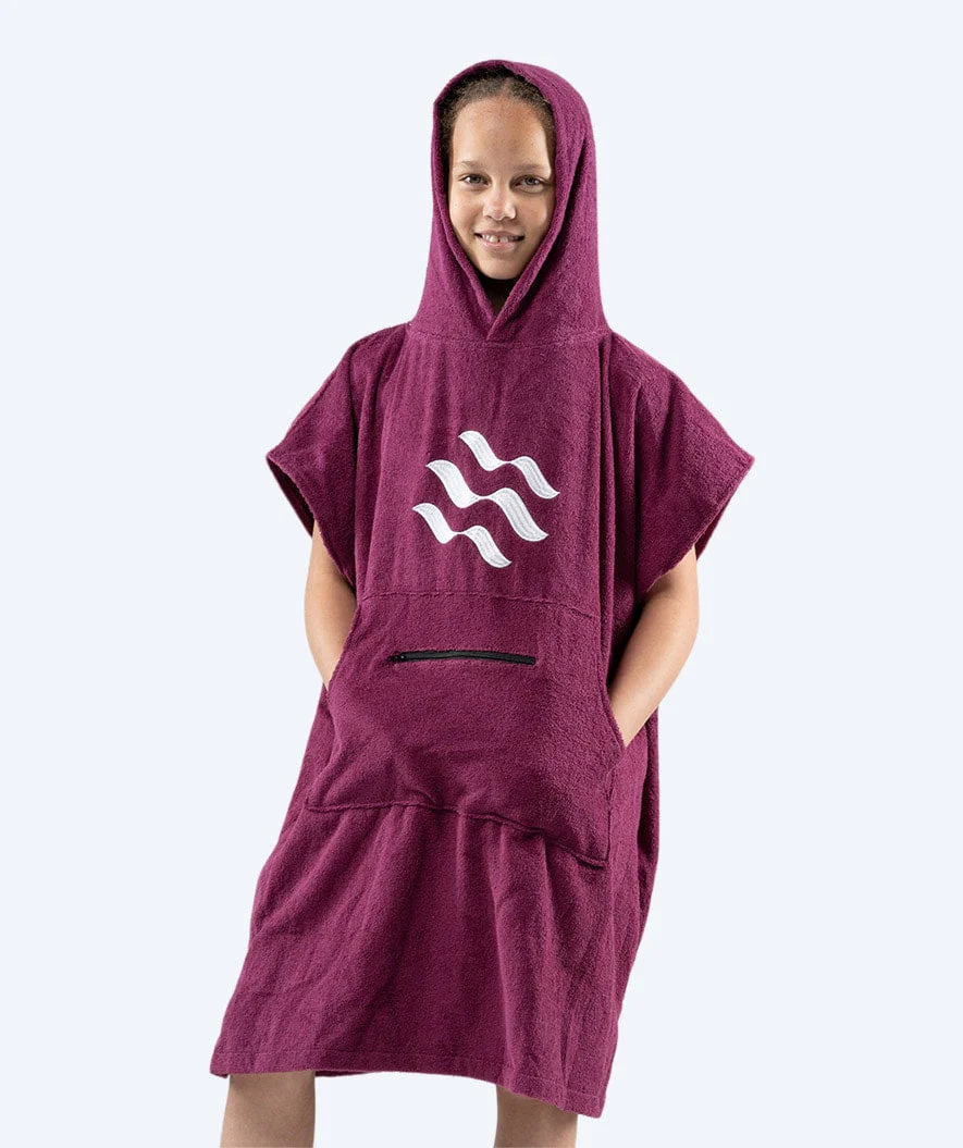 Watery Badeponcho für Junioren (6-15) - Baumwolle - Lila - Image 13