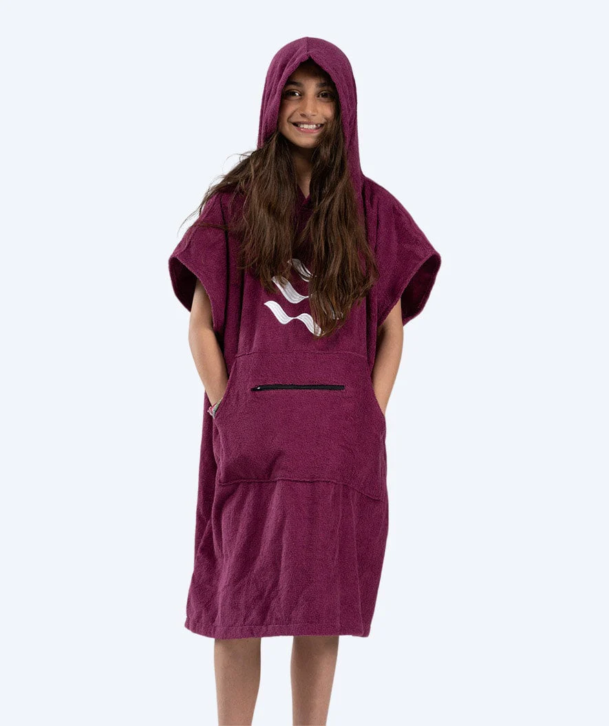 Watery Badeponcho für Junioren (6-15) - Baumwolle - Lila - Image 14