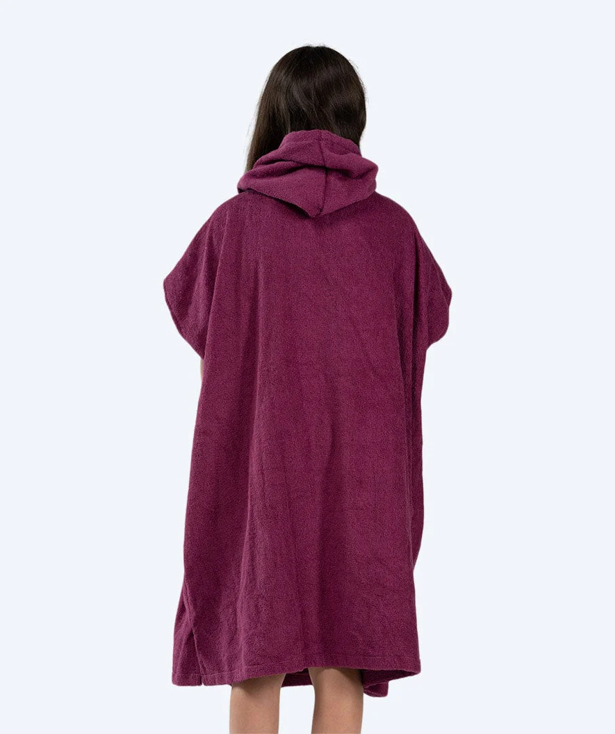 Watery Badeponcho für Junioren (6-15) - Baumwolle - Lila - Image 15