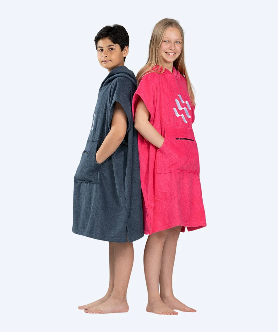 Watery Badeponcho für Junioren (6-15) - Baumwolle - Rosa - Image 10