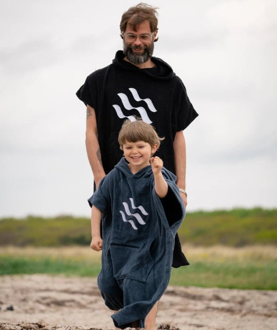 Watery Badeponcho für Junioren (6-15) - Baumwolle - Rosa - Image 17