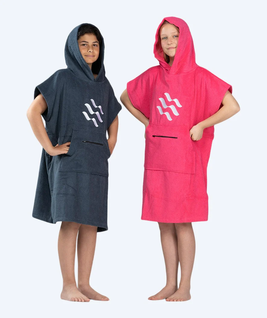 Watery Badeponcho für Junioren (6-15) - Baumwolle - Rosa - Image 9