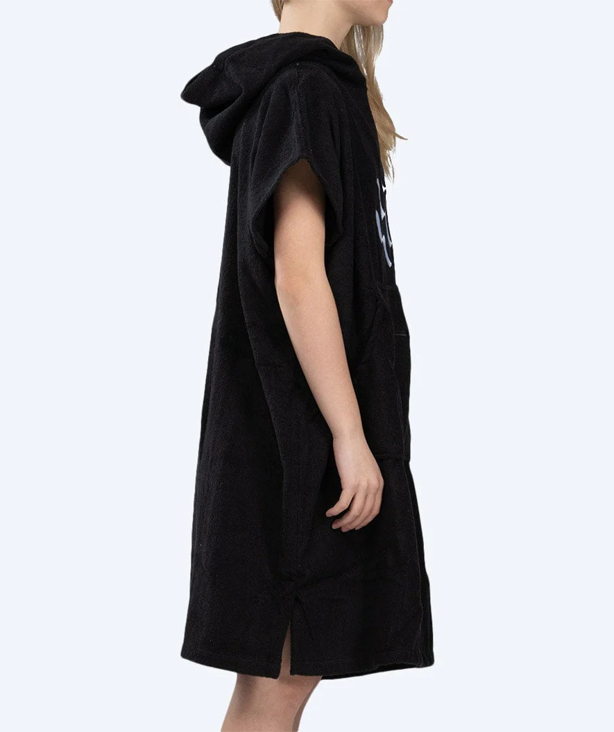 Watery Badeponcho für Junioren (6-15) - Baumwolle - Schwarz - Image 7
