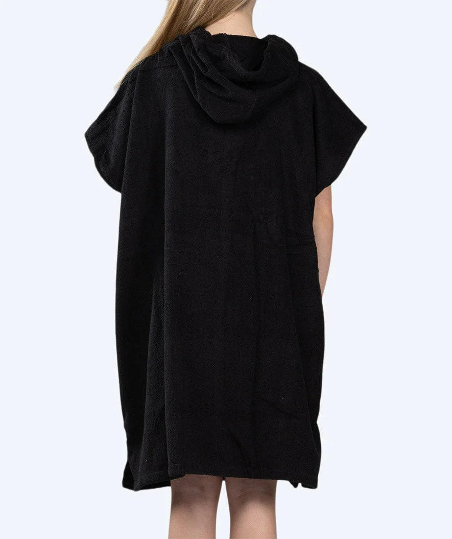 Watery Badeponcho für Junioren (6-15) - Baumwolle - Schwarz - Image 8