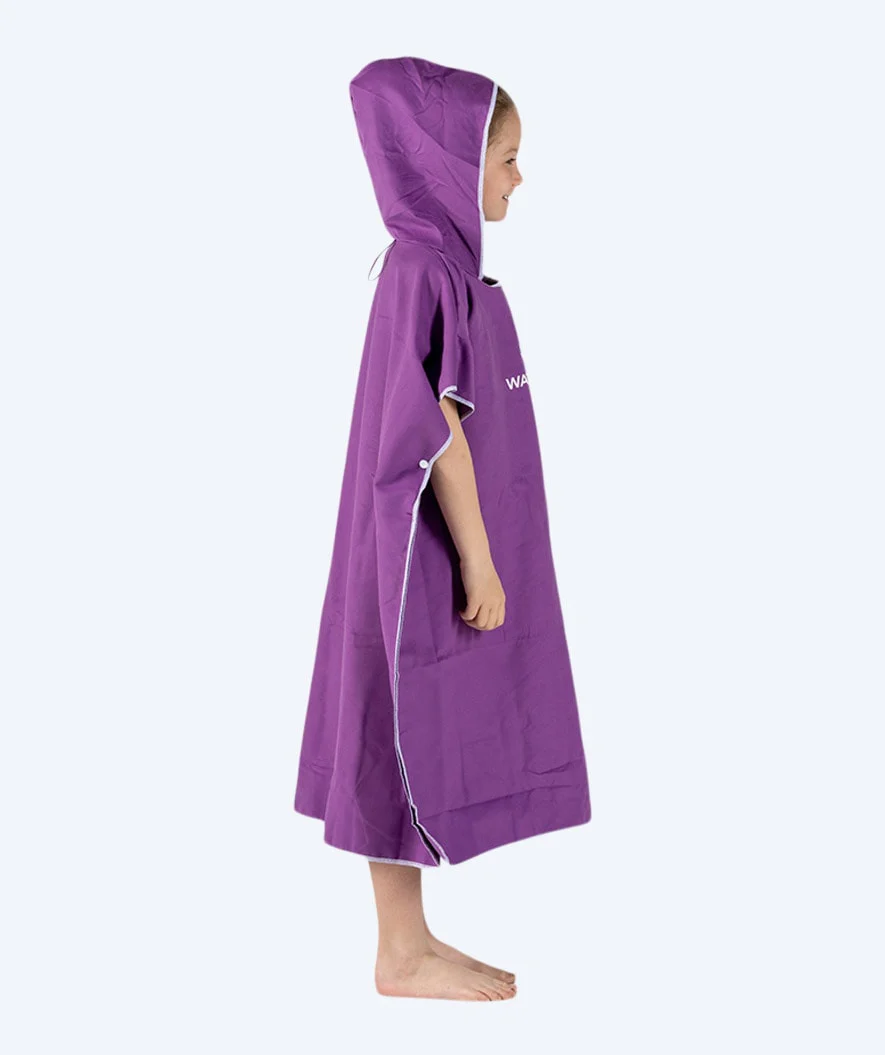 Watery Badeponcho für Junioren (6-15) - Mikrofaser - Lila - Image 2
