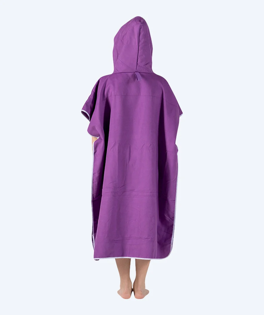 Watery Badeponcho für Junioren (6-15) - Mikrofaser - Lila - Image 3