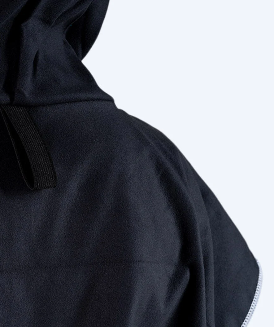 Watery Badeponcho für Junioren (6-15) - Mikrofaser - Schwarz - Image 10