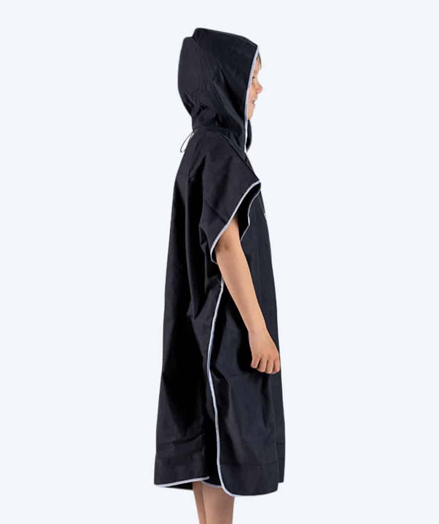Watery Badeponcho für Junioren (6-15) - Mikrofaser - Schwarz - Image 2