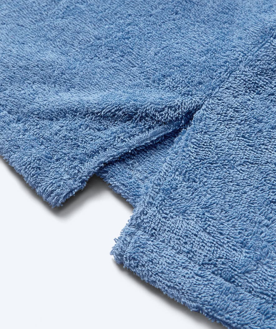 Watery Badeponcho für Kinder (1-6) - Baumwolle - Atlantic Blue - Image 12
