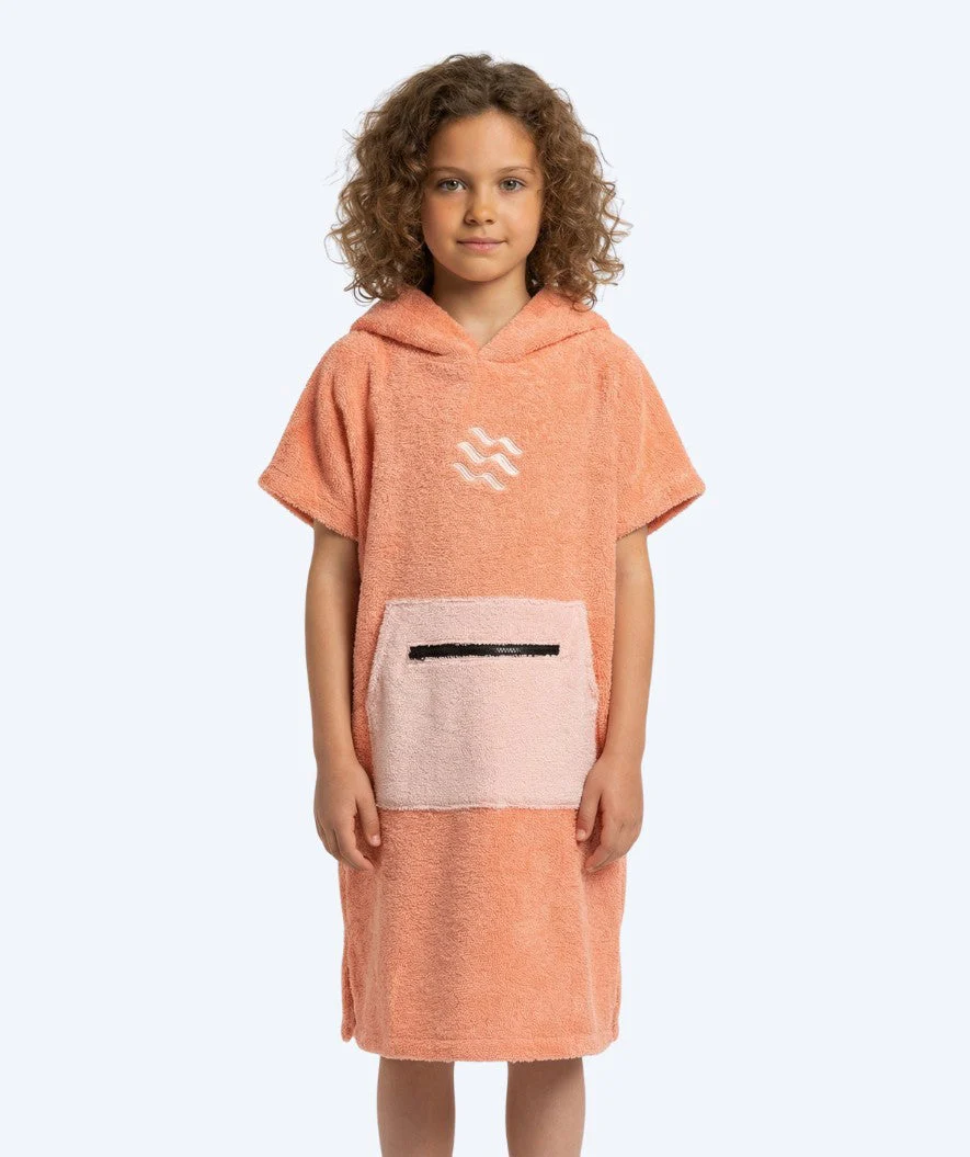 Watery Badeponcho für Kinder (1-6) - Baumwolle - Atlantic Rosa
