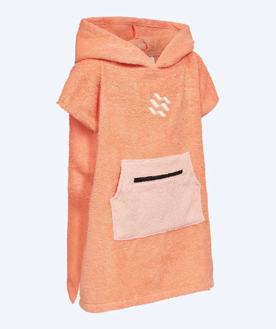 Watery Badeponcho für Kinder (1-6) - Baumwolle - Atlantic Rosa - Image 3