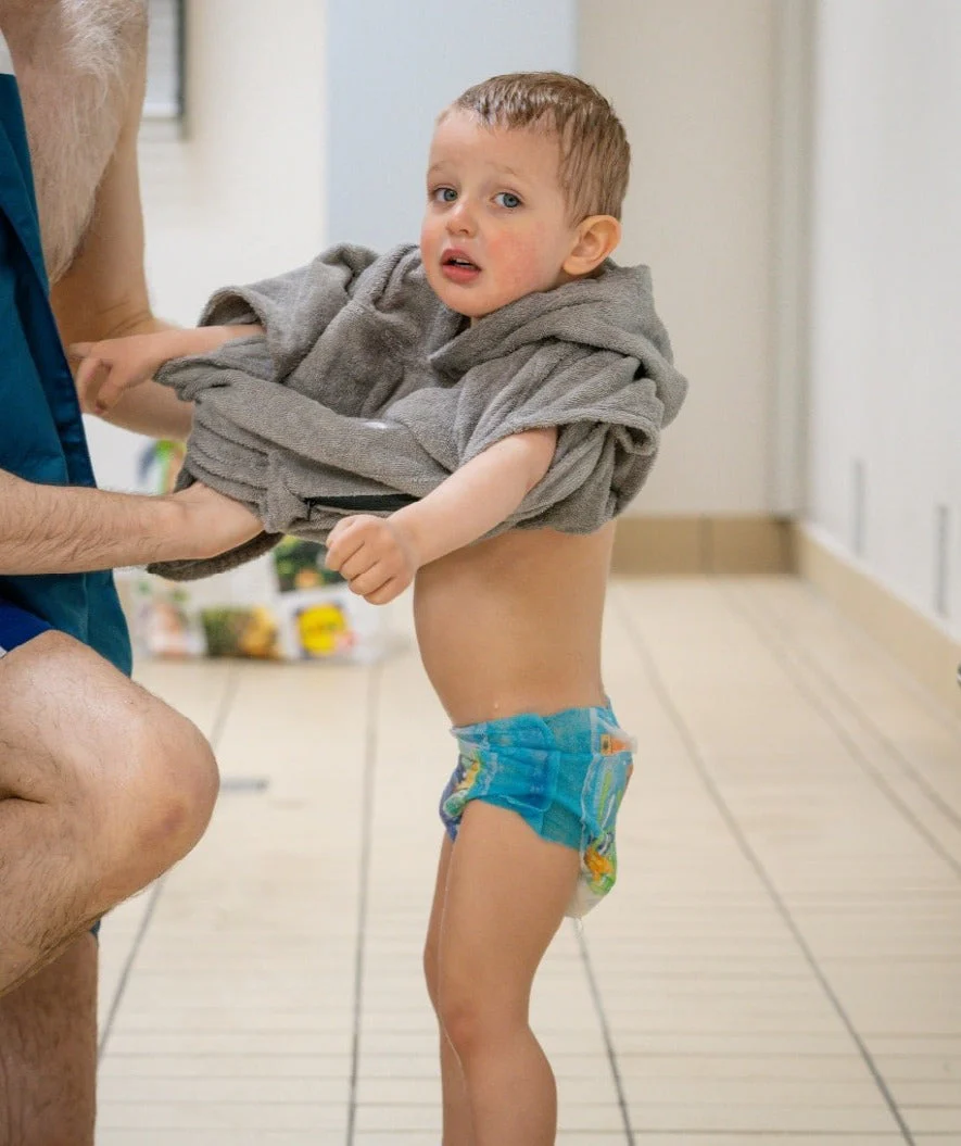 Watery Badeponcho für Kinder (1-6) - Baumwolle - Donkerblau - Image 20