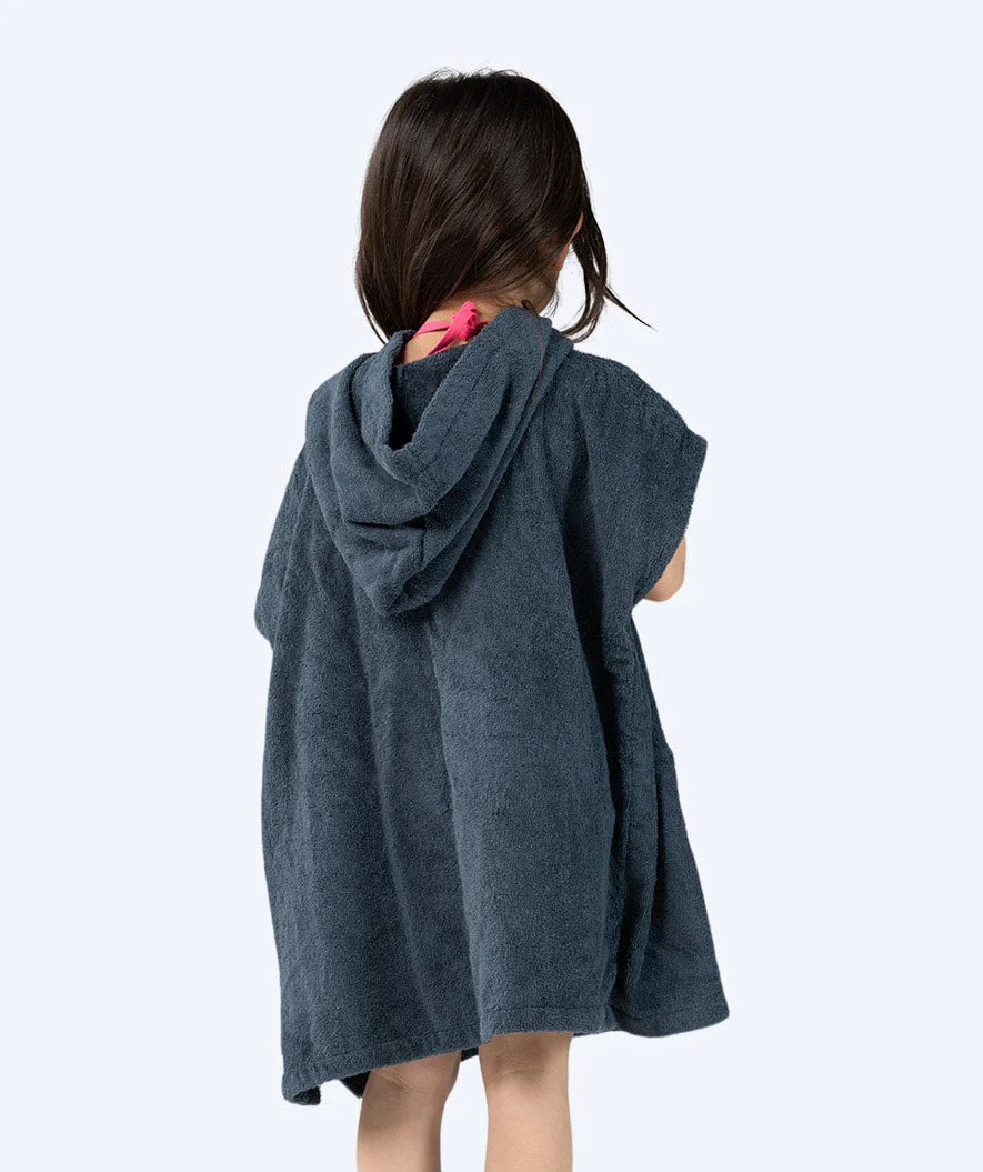 Watery Badeponcho für Kinder (1-6) - Baumwolle - Donkerblau - Image 3