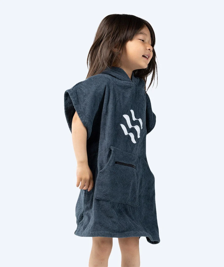 Watery Badeponcho für Kinder (1-6) - Baumwolle - Donkerblau - Image 5