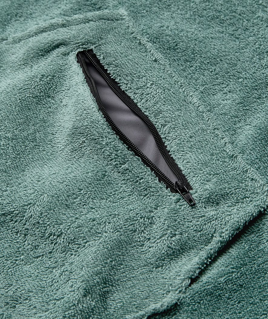 Watery Badeponcho für Kinder (1-6) - Baumwolle - Forrest Green - Image 11