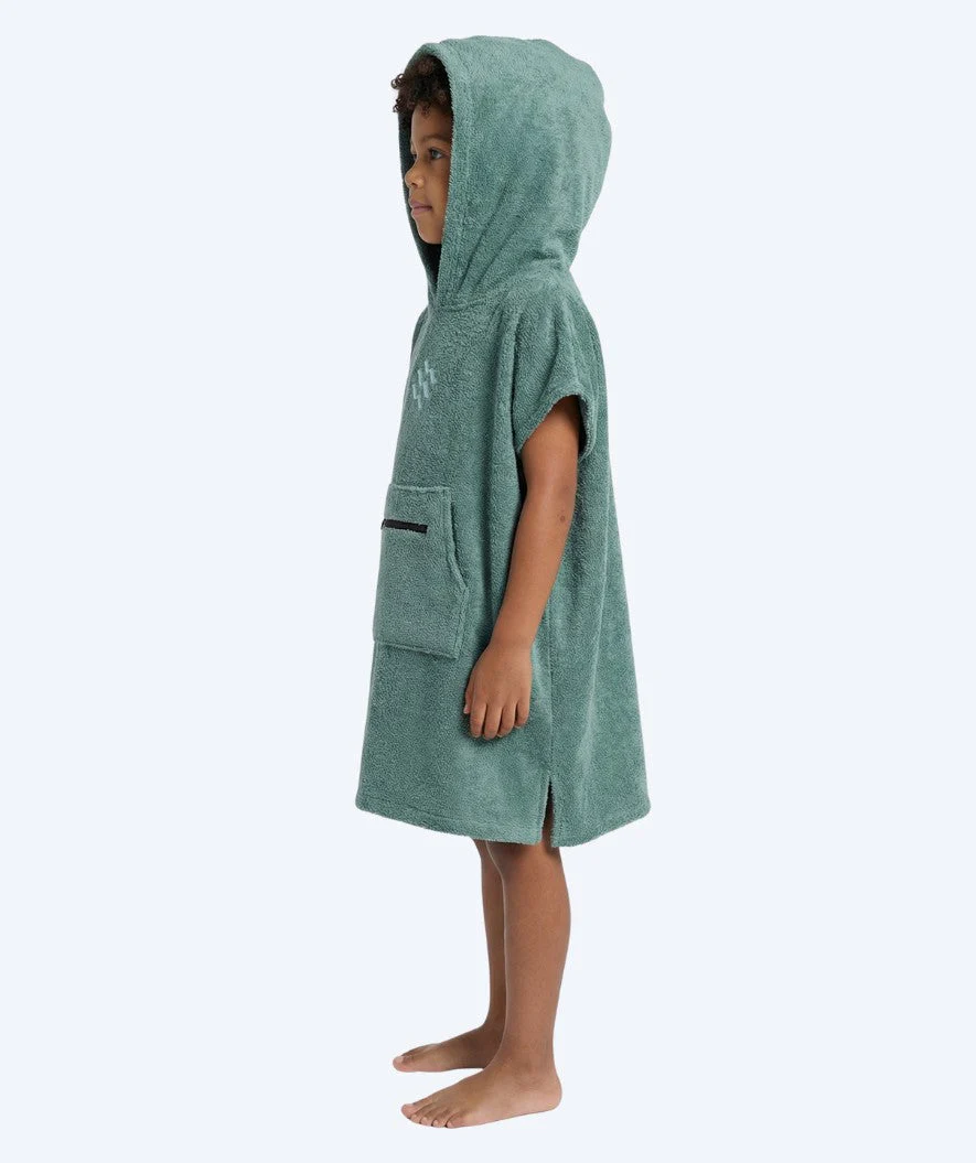 Watery Badeponcho für Kinder (1-6) - Baumwolle - Forrest Green - Image 3