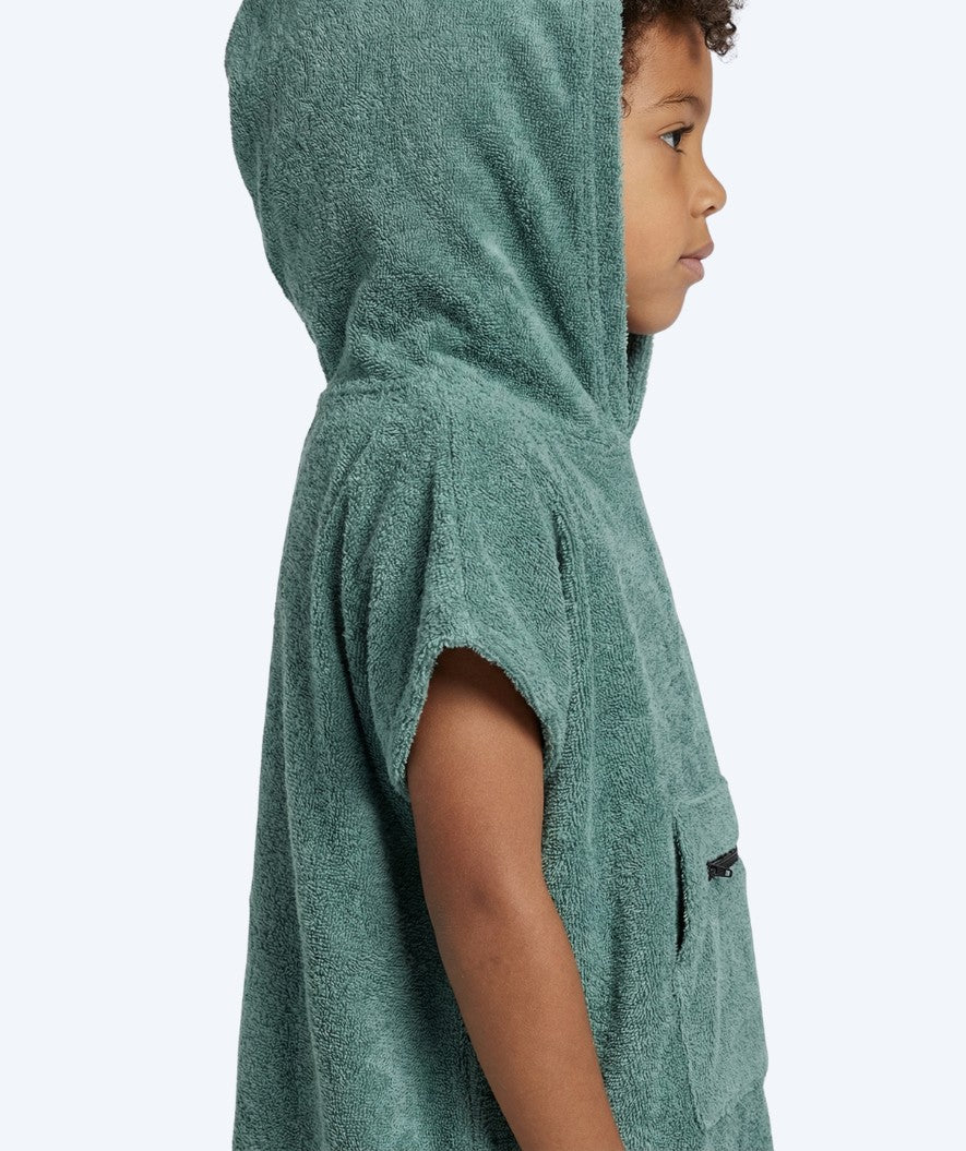 Watery Badeponcho für Kinder (1-6) - Baumwolle - Forrest Green - Image 5