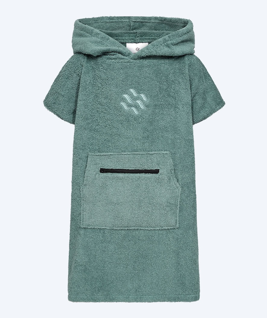 Watery Badeponcho für Kinder (1-6) - Baumwolle - Forrest Green - Image 8
