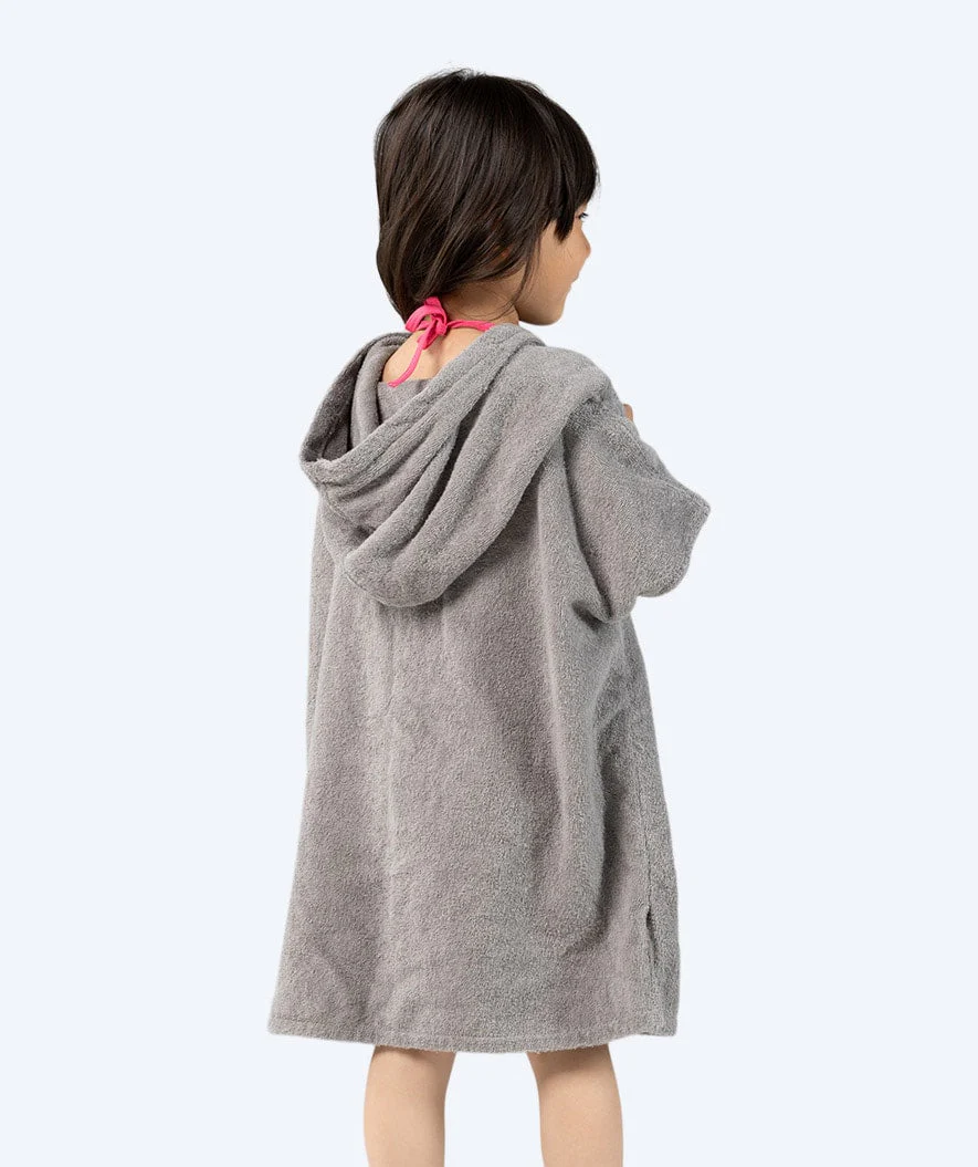 Watery Badeponcho für Kinder (1-6) - Baumwolle - Grau - Image 2