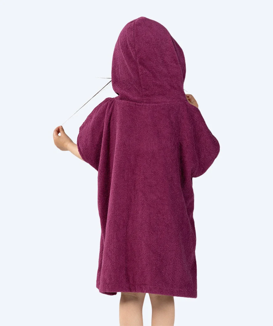 Watery Badeponcho für Kinder (1-6) - Baumwolle - Lila - Image 3