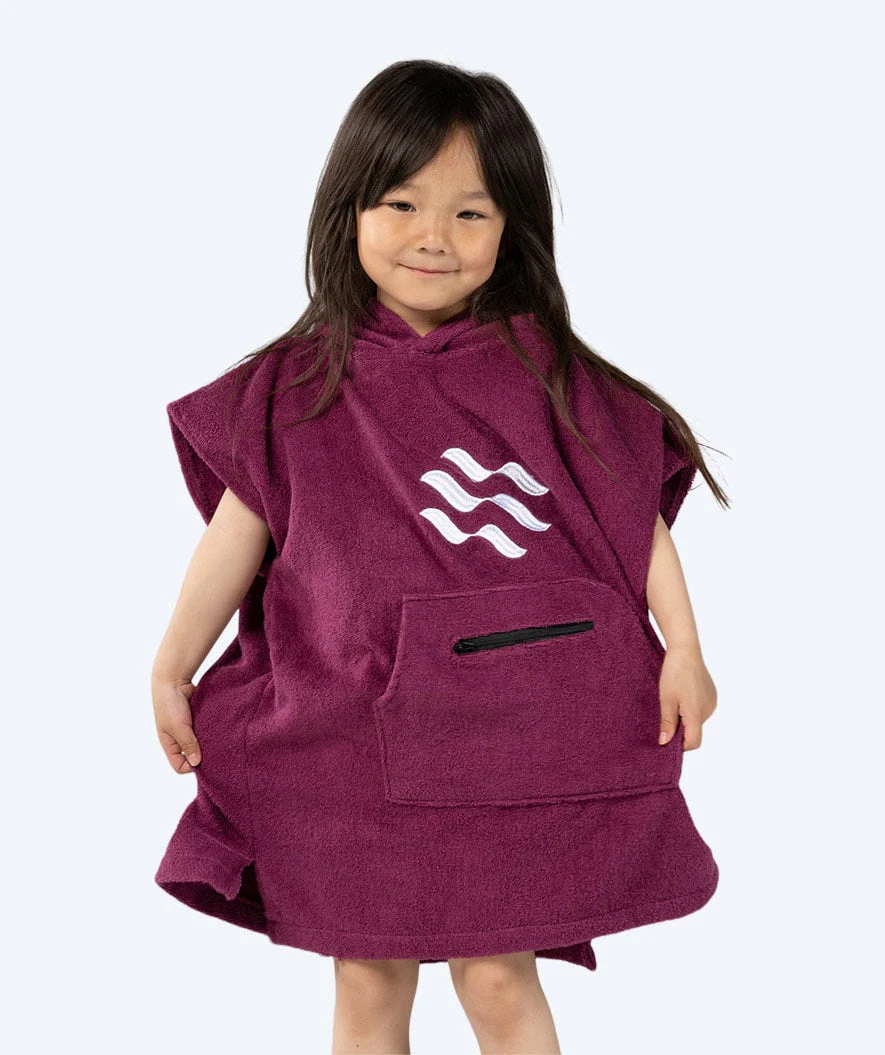 Watery Badeponcho für Kinder (1-6) - Baumwolle - Lila - Image 8