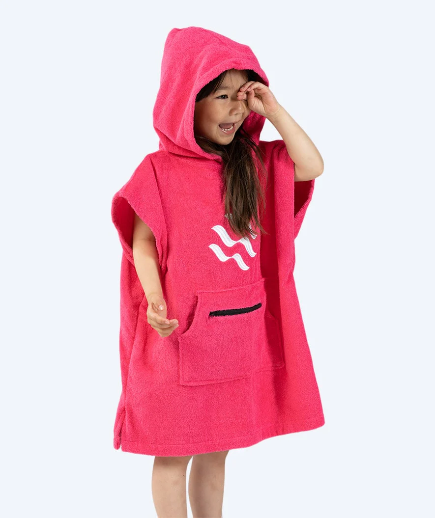 Watery Badeponcho für Kinder (1-6) - Baumwolle - Rosa - Image 10