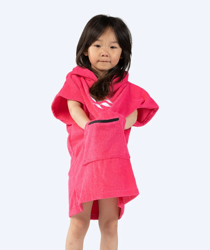 Watery Badeponcho für Kinder (1-6) - Baumwolle - Rosa - Image 11