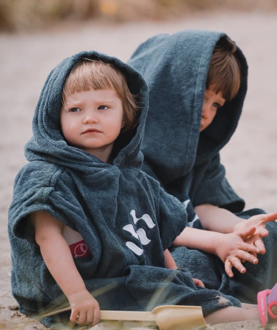 Watery Badeponcho für Kinder (1-6) - Baumwolle - Rosa - Image 16