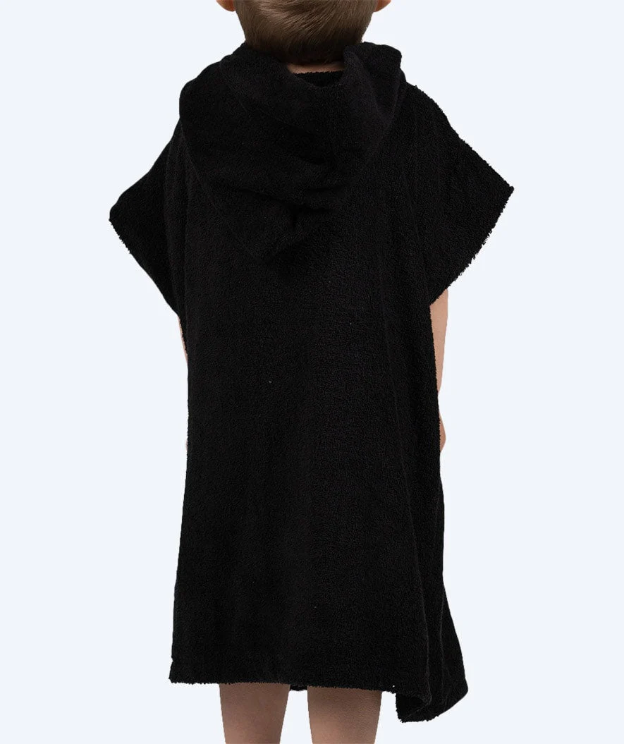 Watery Badeponcho für Kinder (1-6) - Baumwolle - Schwarz - Image 2