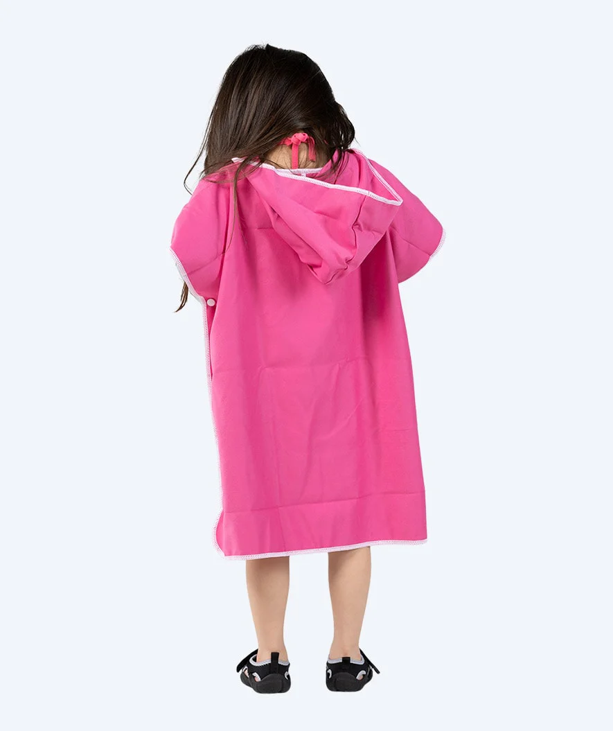 Watery Badeponcho für Kinder (1-6) - Mikrofaser - Rosa - Image 7