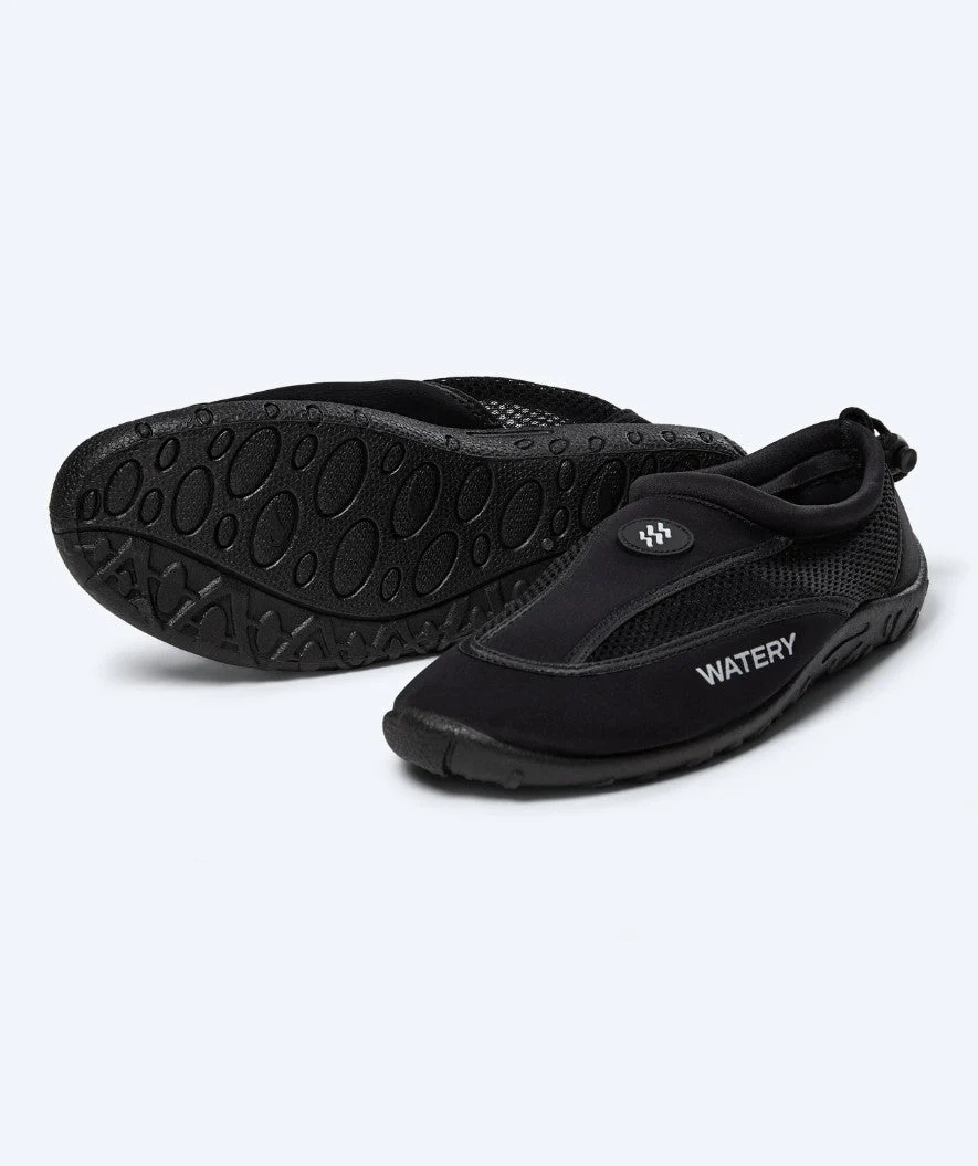 Watery Schwimmschuhe für Erwachsene - Crab - Schwarz