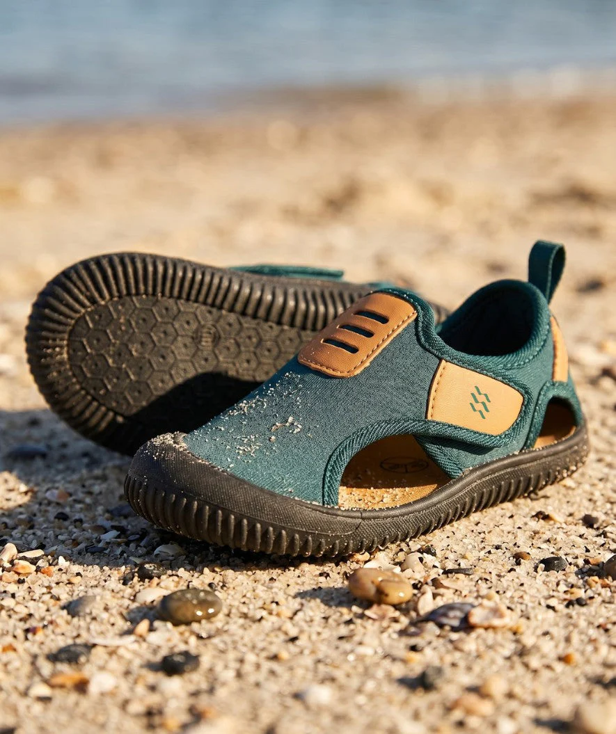 Watery Schwimmschuhe für Kinder - Lighthouse - Grün/Orange - Image 6