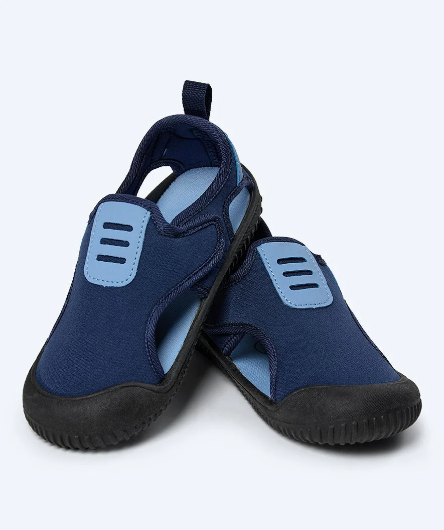 Watery Schwimmschuhe für Kinder - Lighthouse - Donkerblau/Hellblau