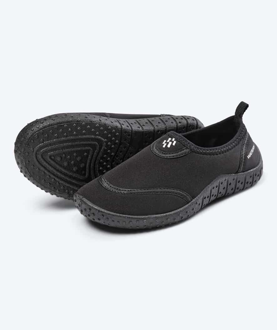 Watery Schwimmschuhe für Kinder - Rocky - Schwarz
