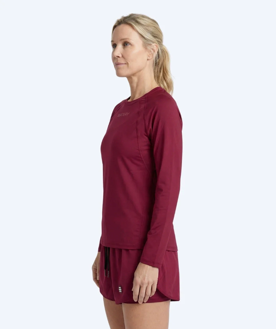 Watery Badeshorts für Damen - Remington - Dunkelrot - Image 3