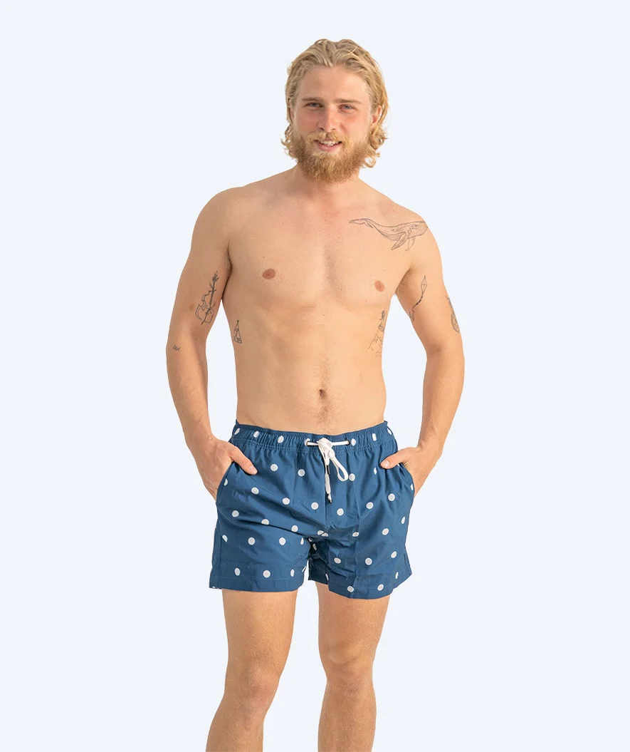 Watery Badeshorts für Herren - Clifford Eco - Donkerblau/Weiß - Image 2