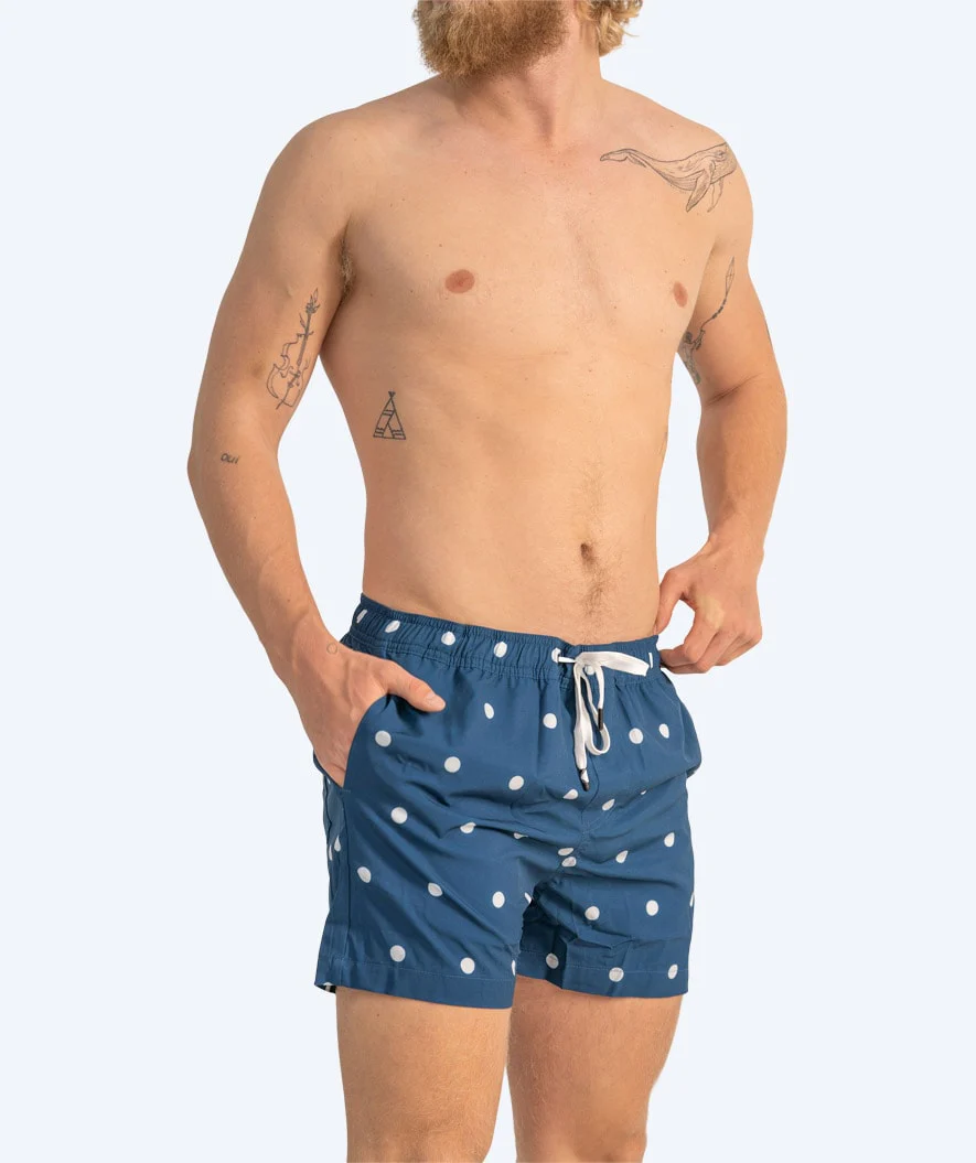 Watery Badeshorts für Herren - Clifford Eco - Donkerblau/Weiß - Image 3