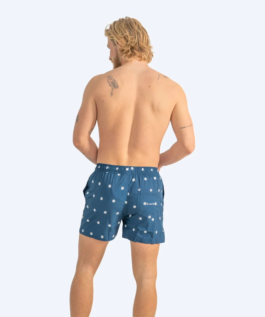 Watery Badeshorts für Herren - Clifford Eco - Donkerblau/Weiß - Image 4