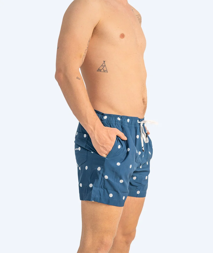 Watery Badeshorts für Herren - Clifford Eco - Donkerblau/Weiß - Image 5