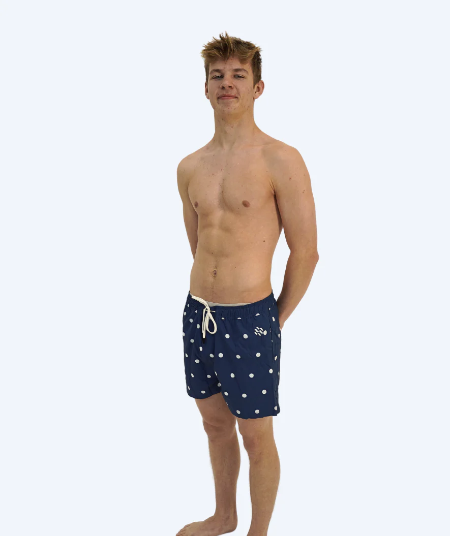 Watery Badeshorts für Herren - Clifford Eco - Donkerblau/Weiß - Image 6