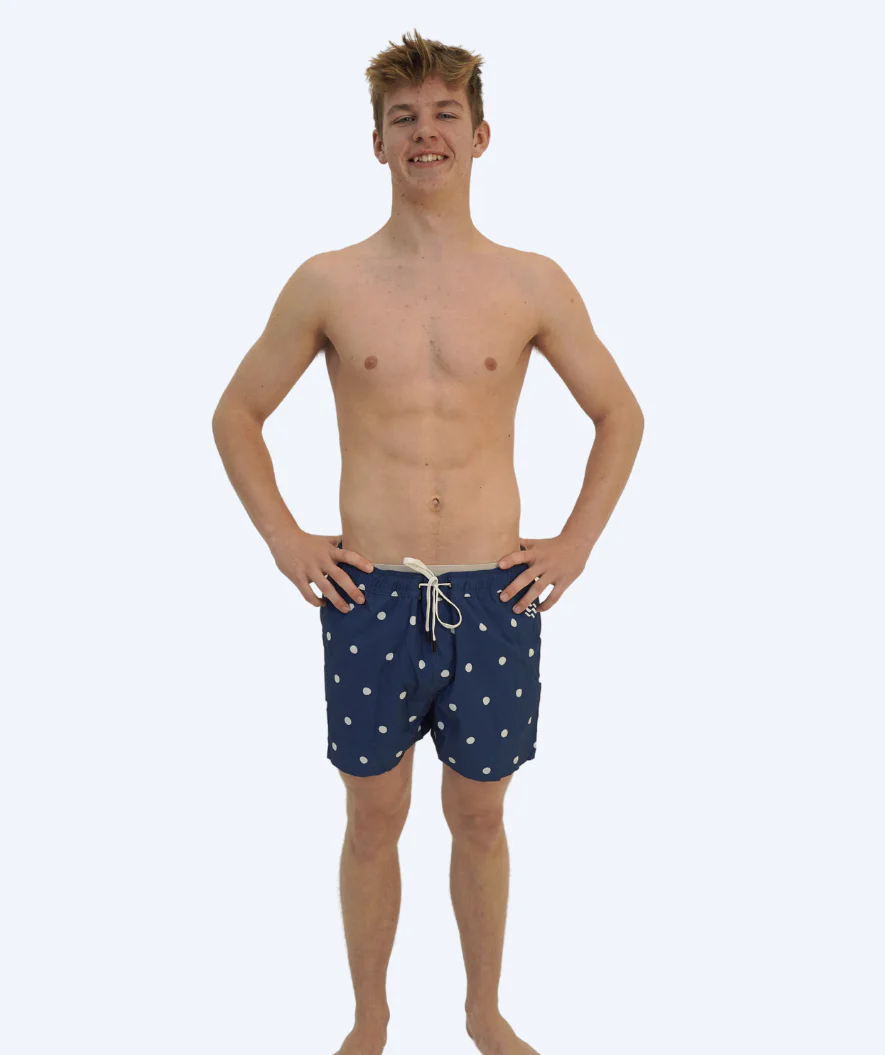 Watery Badeshorts für Herren - Clifford Eco - Donkerblau/Weiß - Image 7