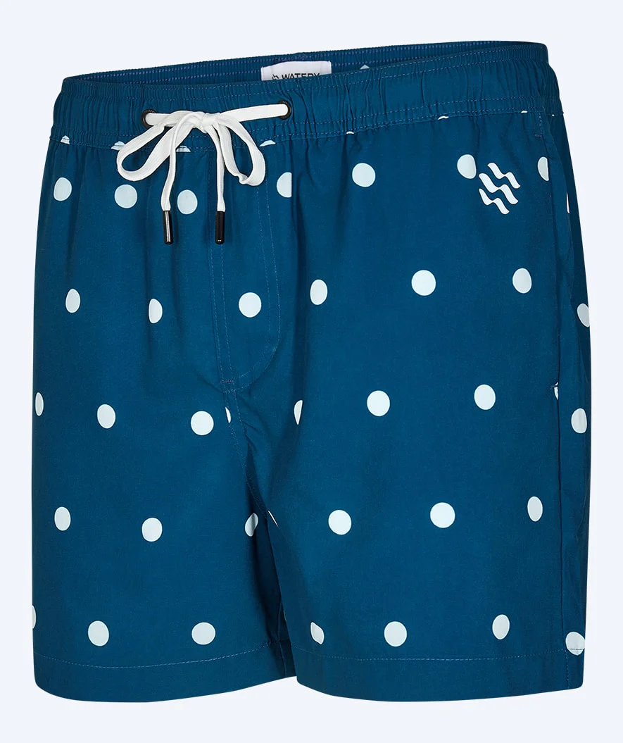 Watery Badeshorts für Herren - Clifford Eco - Donkerblau/Weiß - Image 8