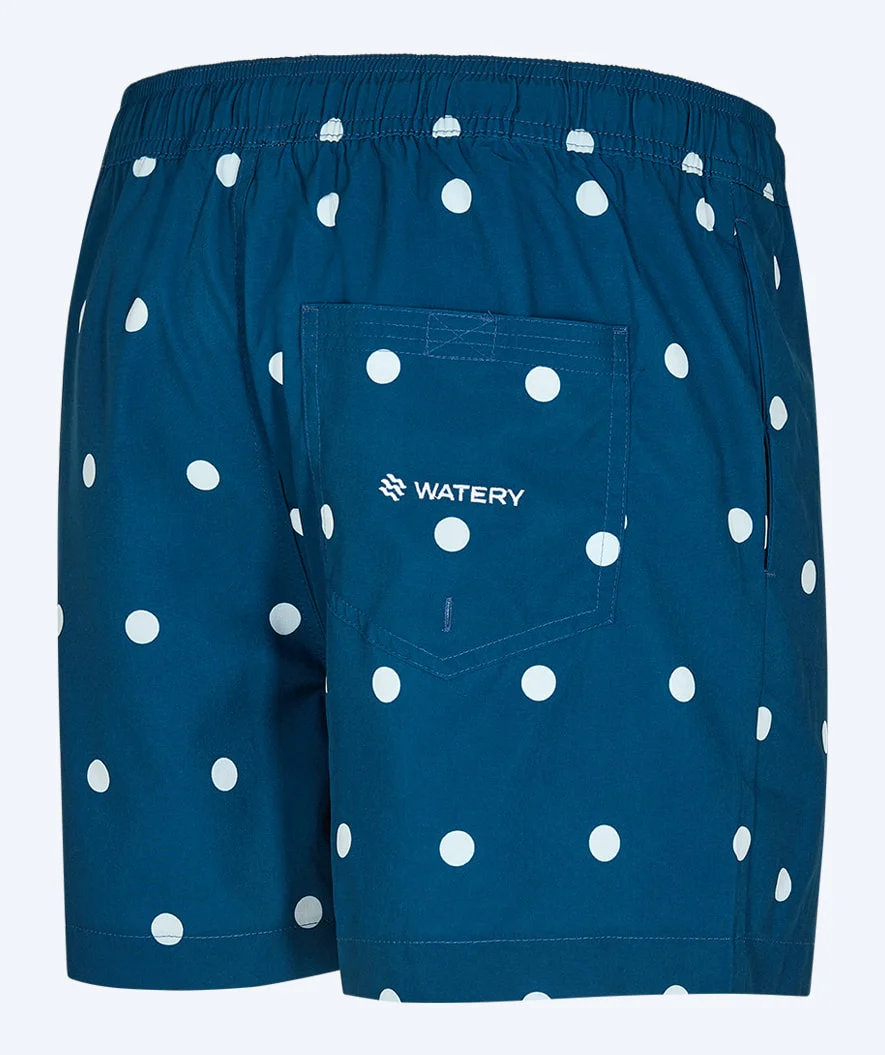 Watery Badeshorts für Herren - Clifford Eco - Donkerblau/Weiß - Image 9