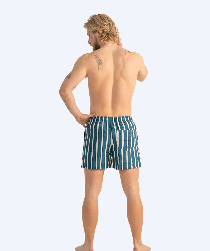 Watery Badeshorts für Herren - Kelvin Eco - Grün/Weiß - Image 5