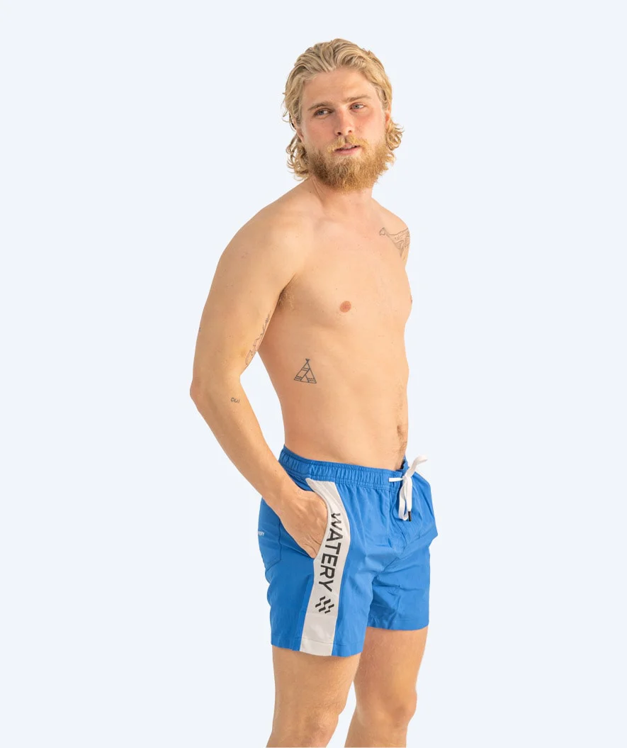 Watery Badeshorts für Herren - Signature Eco - Blau - Image 12